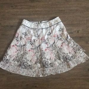 WHBM tiered A-line skirt